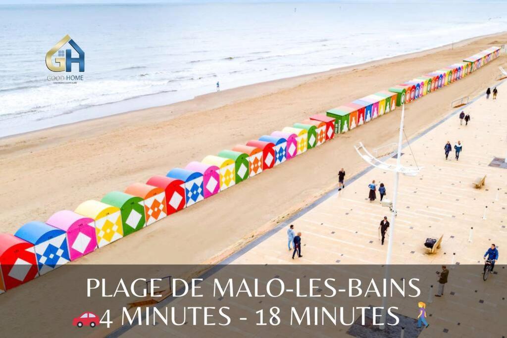 *L'Ecrin De Ronsard*Plage & Centre-Ville Dunkirk Exterior foto